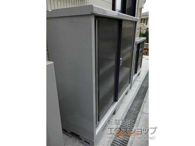 神奈川県横浜市のの物置・屋外倉庫 シンプリー 一般型 1520×515×1303 MJX-155C-PG 施工例