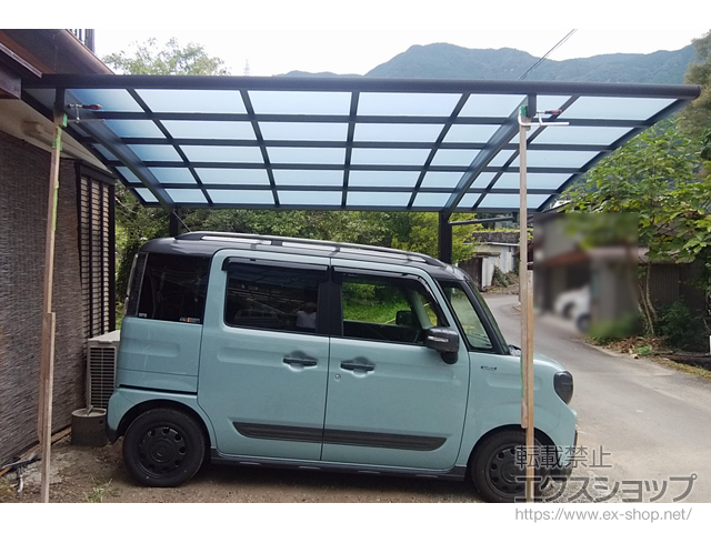 静岡県静岡市ののカーポート レイナポートグラン　積雪〜20cm対応 施工例