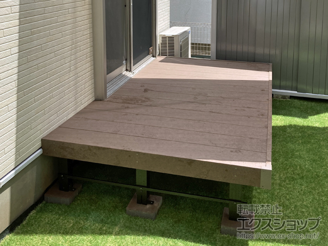 神奈川県横浜市ののウッドデッキ リウッドデッキ 200 施工例
