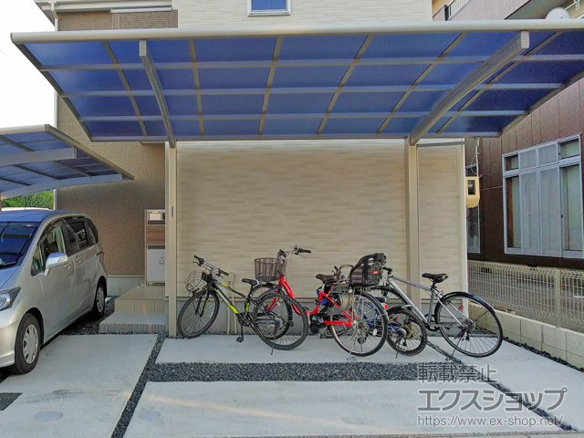 愛知県豊明市ののカーポート レイナポートグラン　積雪〜20cm対応 施工例