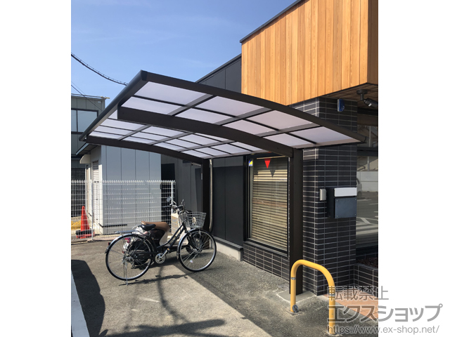 熊本県熊本市ののカーポート プレシオスポート 積雪〜20cm対応 施工例