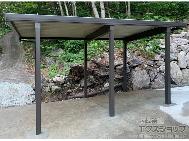 ���쌧�k���܌S���n����LIXIL ���N�V���i�g�X�e���j�̃J�[�|�[�g �e���I�X�|�[�gIII 4500 �p6�{�� �ϐ�`150cm�Ή� �{�H��