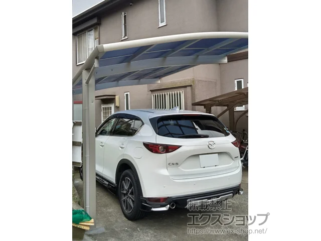 千葉県船橋市のYKKAPのカーポート レイナポートグラン　積雪～20cm対応 施工例