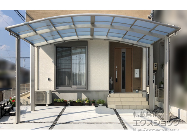 愛知県安城市ののカーポート レイナツインポートグラン　積雪〜20cm対応 施工例
