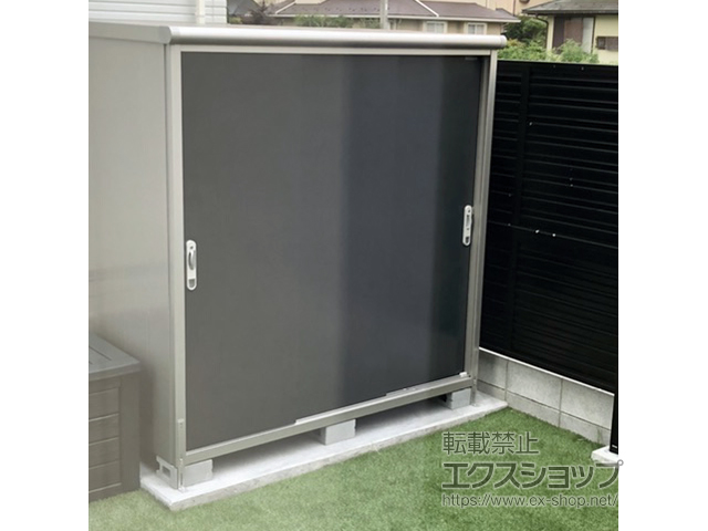 埼玉県入間市のの物置・屋外倉庫 エスモ 一般型 1950×900×1959 ESE-1909A-SM 施工例