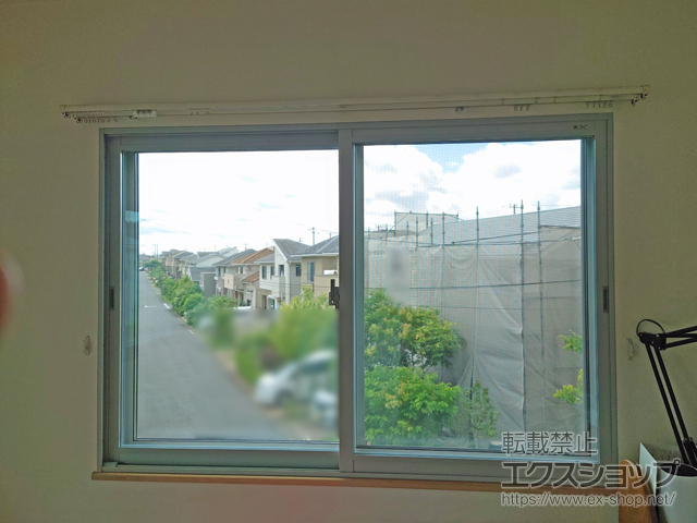 千葉県千葉市のの二重窓（内窓） インプラス ダストバリア仕様 引違い窓 2枚建 施工例