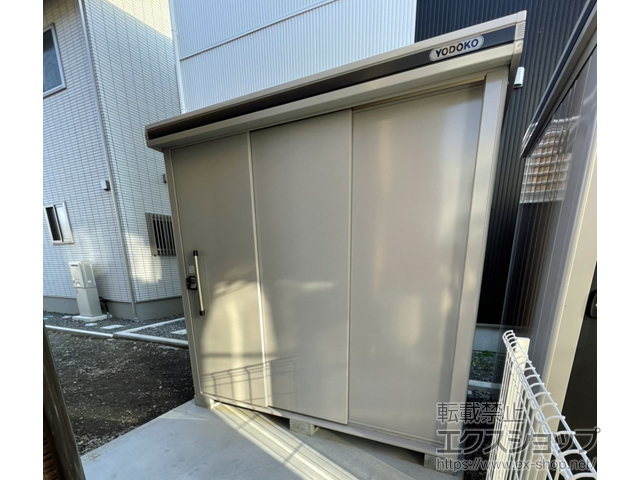 長野県松本市のの物置・屋外倉庫 エルモ 積雪型 2220×1170×2121 LMDS-2211-CB 施工例