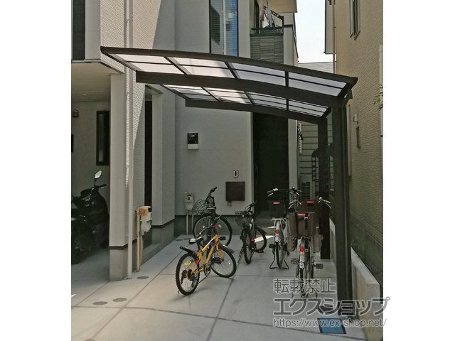 神奈川県川崎市ののカーポート プレシオスポート 積雪〜20cm対応 施工例