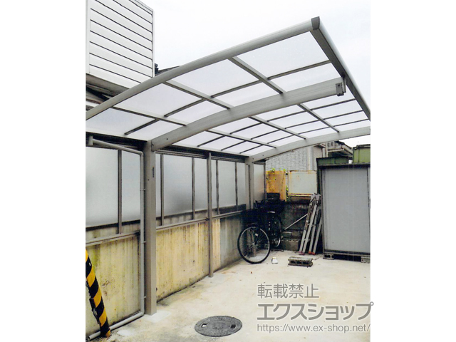 奈良県香芝市ののカーポート プレシオスポート 積雪〜20cm対応 施工例