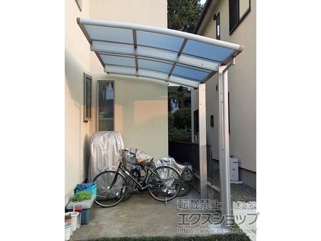 東京都町田市ののサイクルポート・駐輪場 レイナポートグランミニ 積雪〜20cm対応 施工例