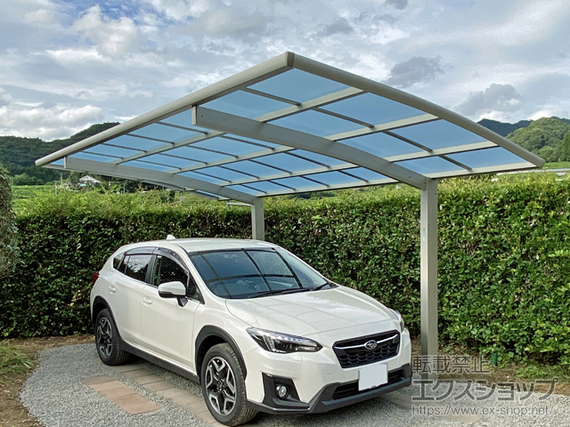 宮崎県西臼杵郡高千穂町ののカーポート レイナポートグラン　積雪〜20cm対応 施工例