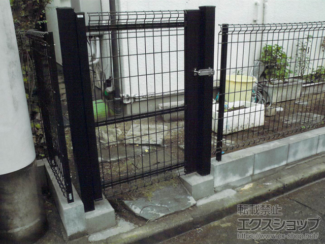 千葉県千葉市のの門扉 ユメッシュHR型門扉 片開き 施工例