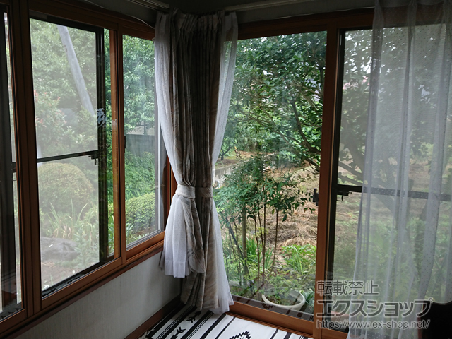 新潟県柏崎市のの二重窓（内窓） インプラス ダストバリア仕様 引違い窓 2枚建 施工例