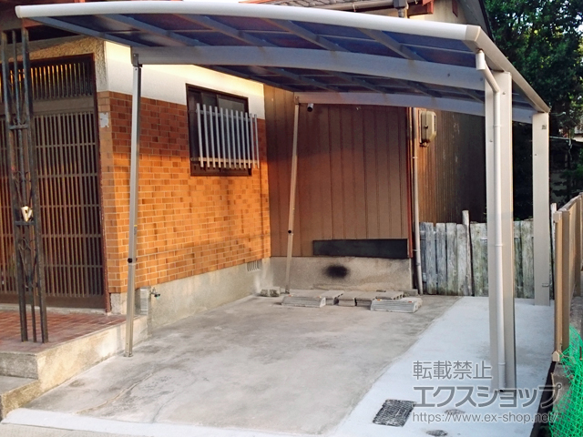 福岡県大牟田市ののカーポート レイナポートグラン　積雪〜20cm対応 施工例