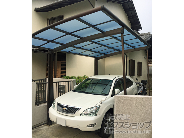 大阪府箕面市ののカーポート レイナポートグラン　積雪〜20cm対応 施工例