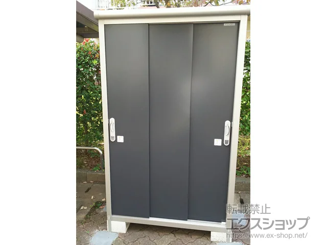 千葉県千葉市のヨドコウの物置・収納・屋外倉庫 エスモ 一般型 1200×520×1959（ESE-1205A） ESE-1205A-SM 施工例