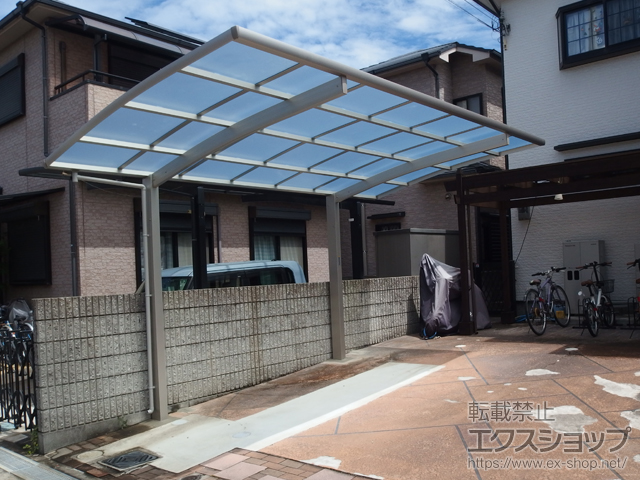 大阪府泉佐野市ののカーポート レイナポートグラン　積雪〜20cm対応 施工例