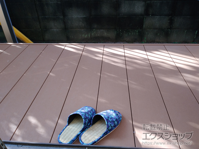 福岡県福岡市ののウッドデッキ マージウッドデッキ 施工例