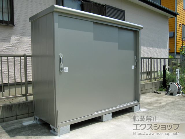 神奈川県平塚市のの物置・屋外倉庫 エスモ 一般型 1797×750×1501（ESE-1807E） ESE-1807E-SS 施工例