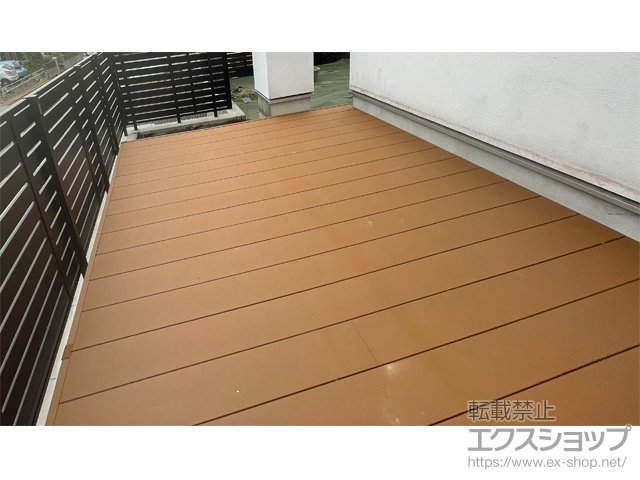 千葉県木更津市ののフェンス・柵、ウッドデッキ、物置・屋外倉庫 リウッドデッキ 200 施工例