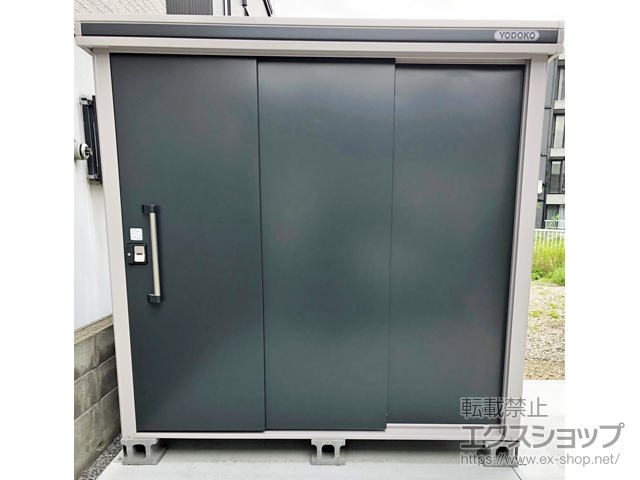 北海道札幌市のの物置・屋外倉庫 エルモ 積雪型 2220×1520×2120 LMDS-2215-SM 施工例