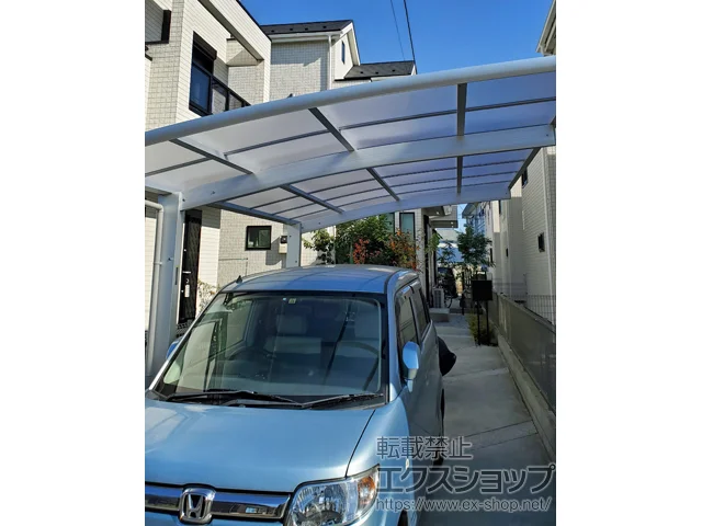 東京都東村山市のYKKAPのカーポート レイナポートグラン　積雪～20cm対応 施工例