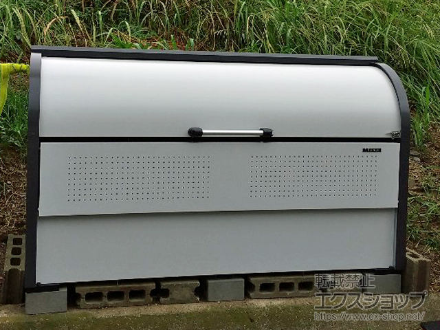 奈良県北葛城郡王寺町ののゴミステーション クリーンストッカー CKR-1907-2型 （容量1200L） 施工例