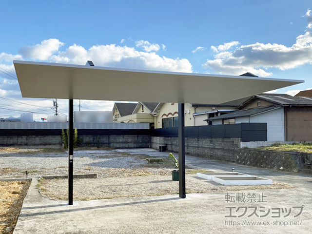 福岡県田川郡川崎町ののカーポート カーポートSC 積雪〜20cm対応 施工例