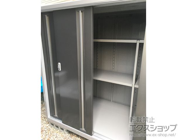 兵庫県豊岡市のの物置・屋外倉庫 シンプリー 一般型 1940×905×1603（MJX-199D） MJX-199D-PG 施工例