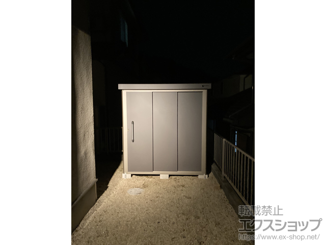 愛知県豊川市のの物置・屋外倉庫 エスケーエイト SK8-70 一般型 1800×1200×1940 SK8-70-GK 施工例