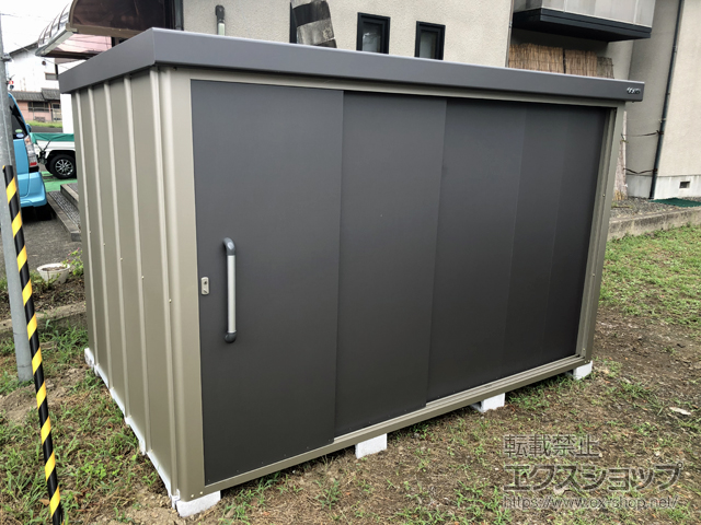 京都府綾部市のの物置・屋外倉庫 エスケーエイト SK8-180 一般型 3000×2000×1940 SK8-180-GK 施工例