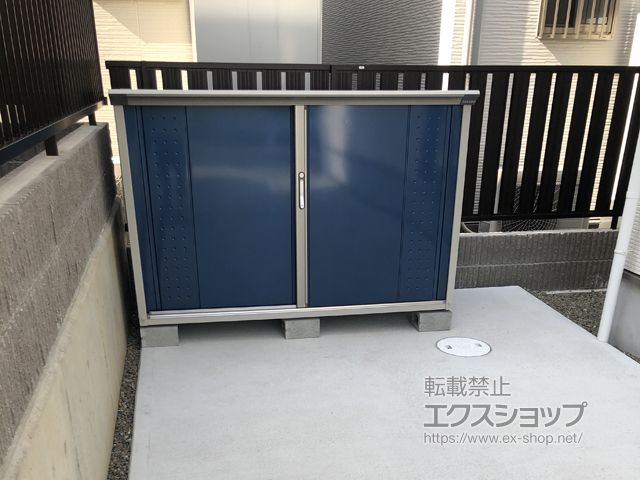 京都府宇治市のの物置・屋外倉庫 グランプレステージジャンプ （GP-177D-T） 施工例