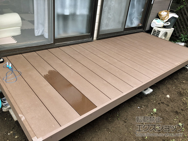 埼玉県さいたま市ののウッドデッキ マージウッドデッキ 施工例