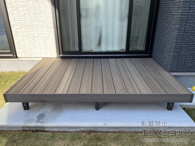 千葉県市原市ののウッドデッキ 樹ら楽ステージ 木彫 施工例