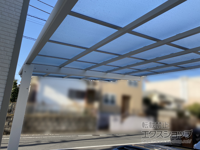 東京都羽村市ののカーポート エフルージュグラン　積雪〜20cm対応 施工例
