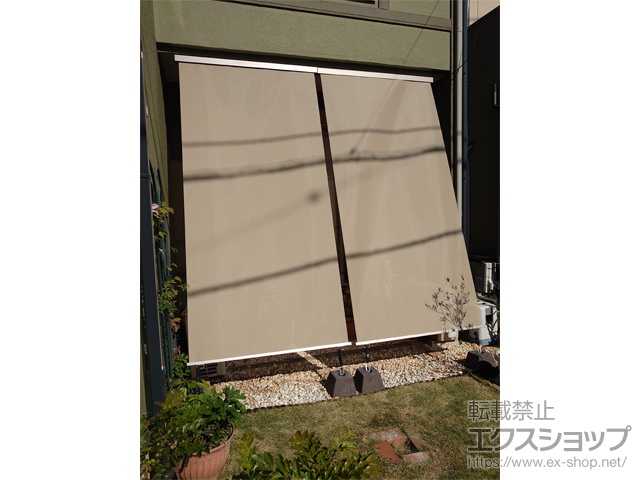 千葉県習志野市のLIXIL リクシル（トステム）の 【特注】スタイルシェード 天井付（木造）1枚仕様 施工例