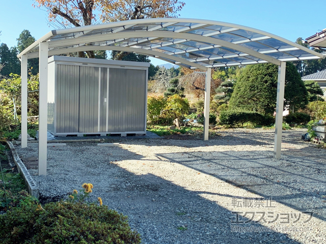 栃木県日光市ののフェンス・柵 ミエッタフェンス 防犯たて格子タイプ 施工例