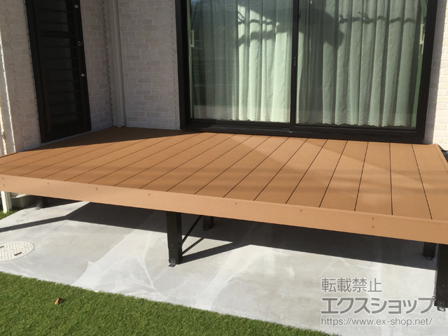 熊本県阿蘇市ののウッドデッキ リウッドデッキ 200 施工例