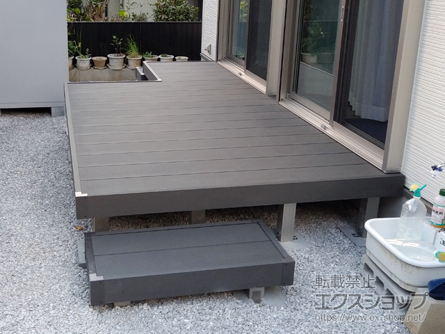 東京都八王子市ののウッドデッキ リウッドデッキ 200 施工例