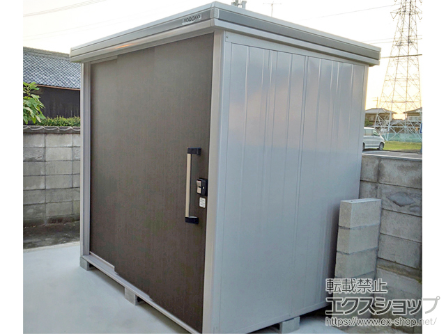 香川県丸亀市のの物置・屋外倉庫 エルモ 一般型 2220×1520×2120 LMD-2215-DW 施工例