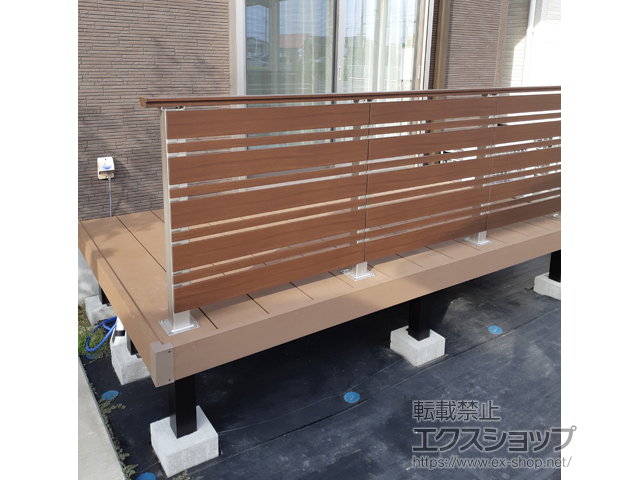 愛知県あま市ののウッドデッキ リウッドデッキ 200 施工例