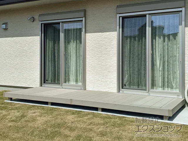 千葉県勝浦市のYKKAPのウッドデッキ リウッドデッキ 200 施工例