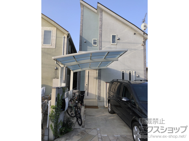 東京都国立市ののカーポート レイナポートグラン　積雪〜20cm対応 施工例