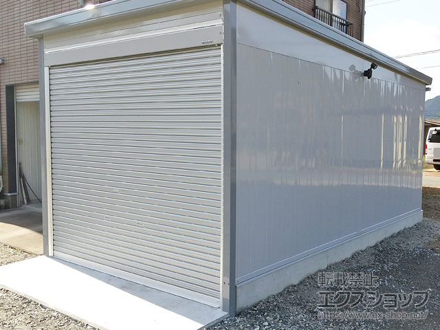 兵庫県西脇市のの倉庫・ガレージ ガレーディア 一般型 3130×5257×2660 ハイルーフ GRN-3152H 施工例