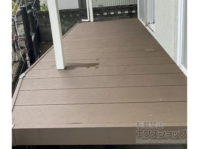 石川県白山市のYKKAPのウッドデッキ リウッドデッキ 200 施工例