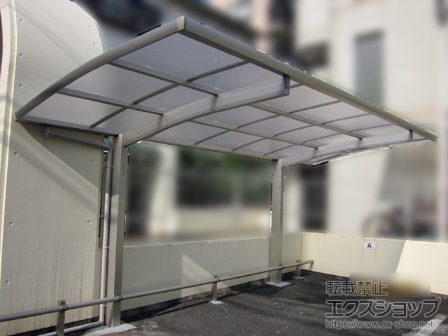 東京都大田区ののサイクルポート・駐輪場 レイナポートグランミニ 積雪〜20cm対応 施工例