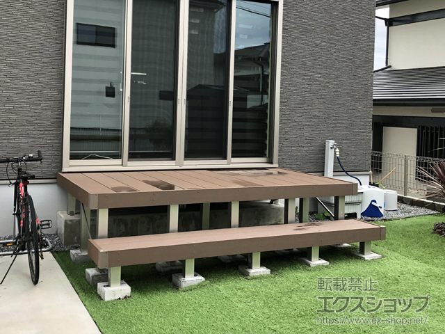 栃木県宇都宮市ののウッドデッキ リウッドデッキ 200 施工例