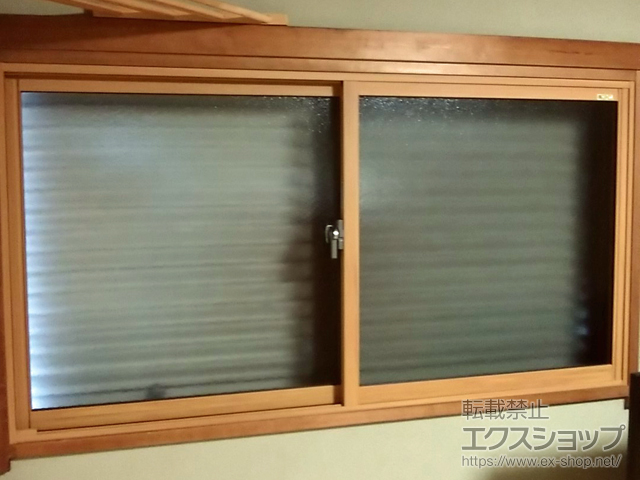 神奈川県厚木市のの二重窓（内窓） インプラス ダストバリア仕様 引違い窓 2枚建 施工例