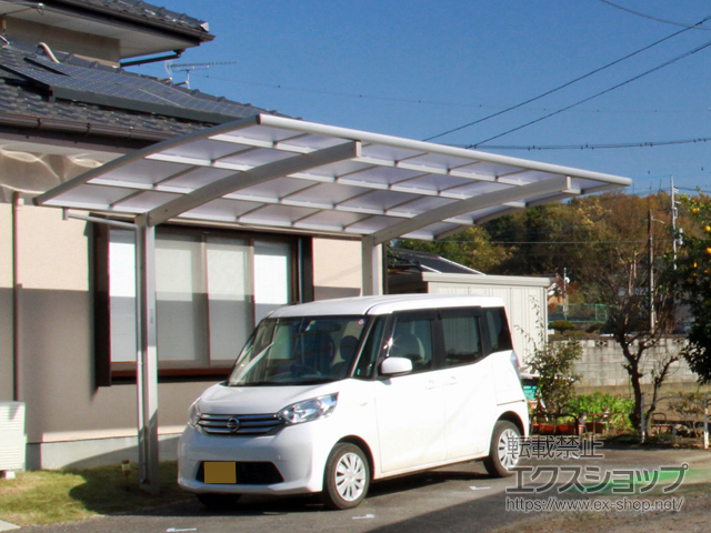 茨城県常総市ののカーポート レイナポートグラン　積雪〜20cm対応 施工例