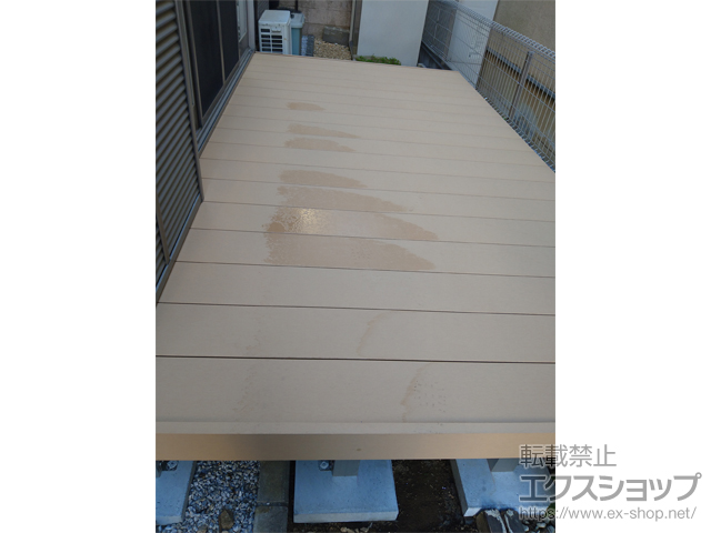 埼玉県ふじみ野市ののウッドデッキ リウッドデッキ 200 施工例